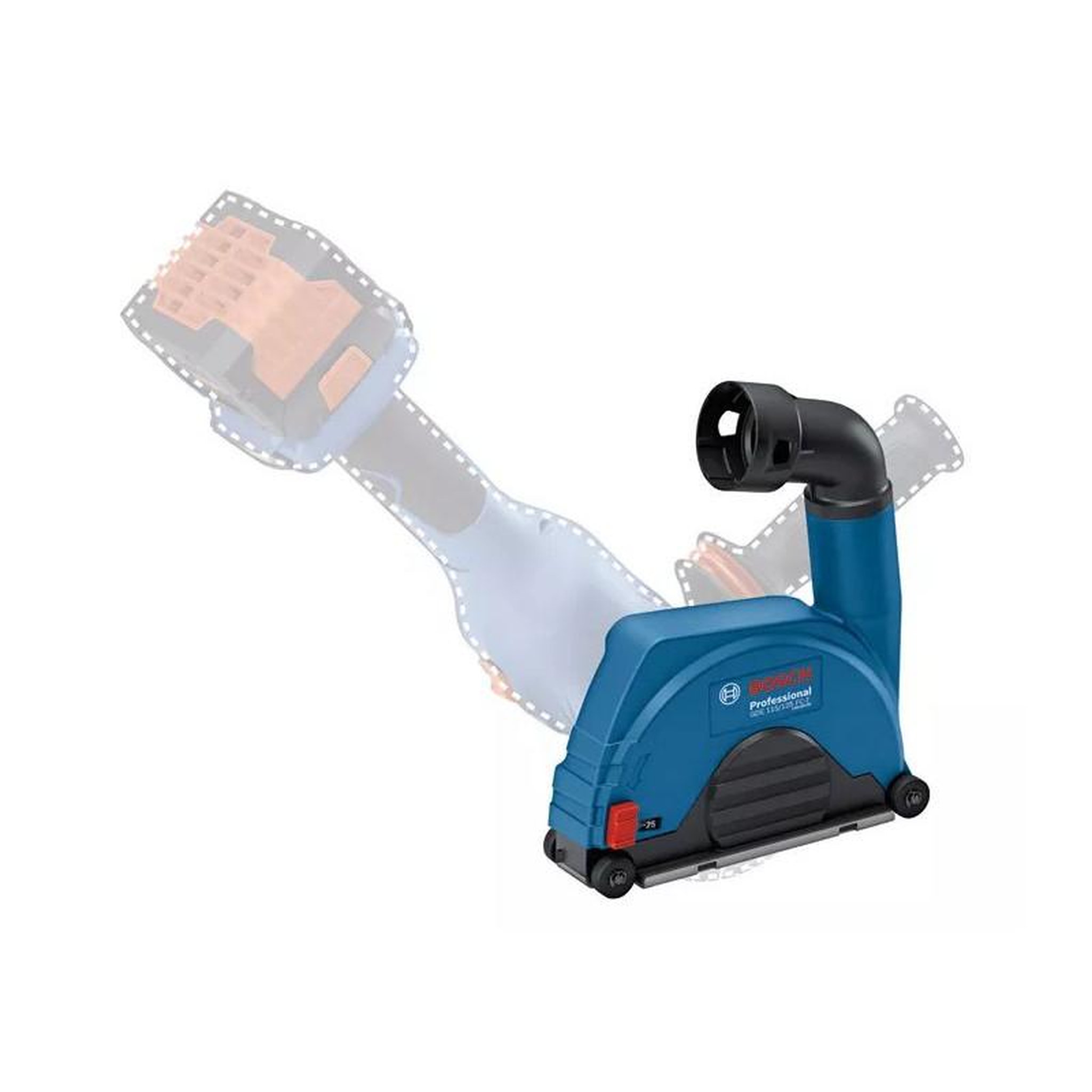 Voir la diapositive 2 : BOSCH Dispositif d'aspiration GDE 115 125 FC T Professional profondeur de coupe maximale 25mm BOSCH 1600A003DK