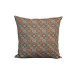 Proloisirs Coussin déhoussable exterieur décor Motif Graphique chevron noir 45 x 45 cm