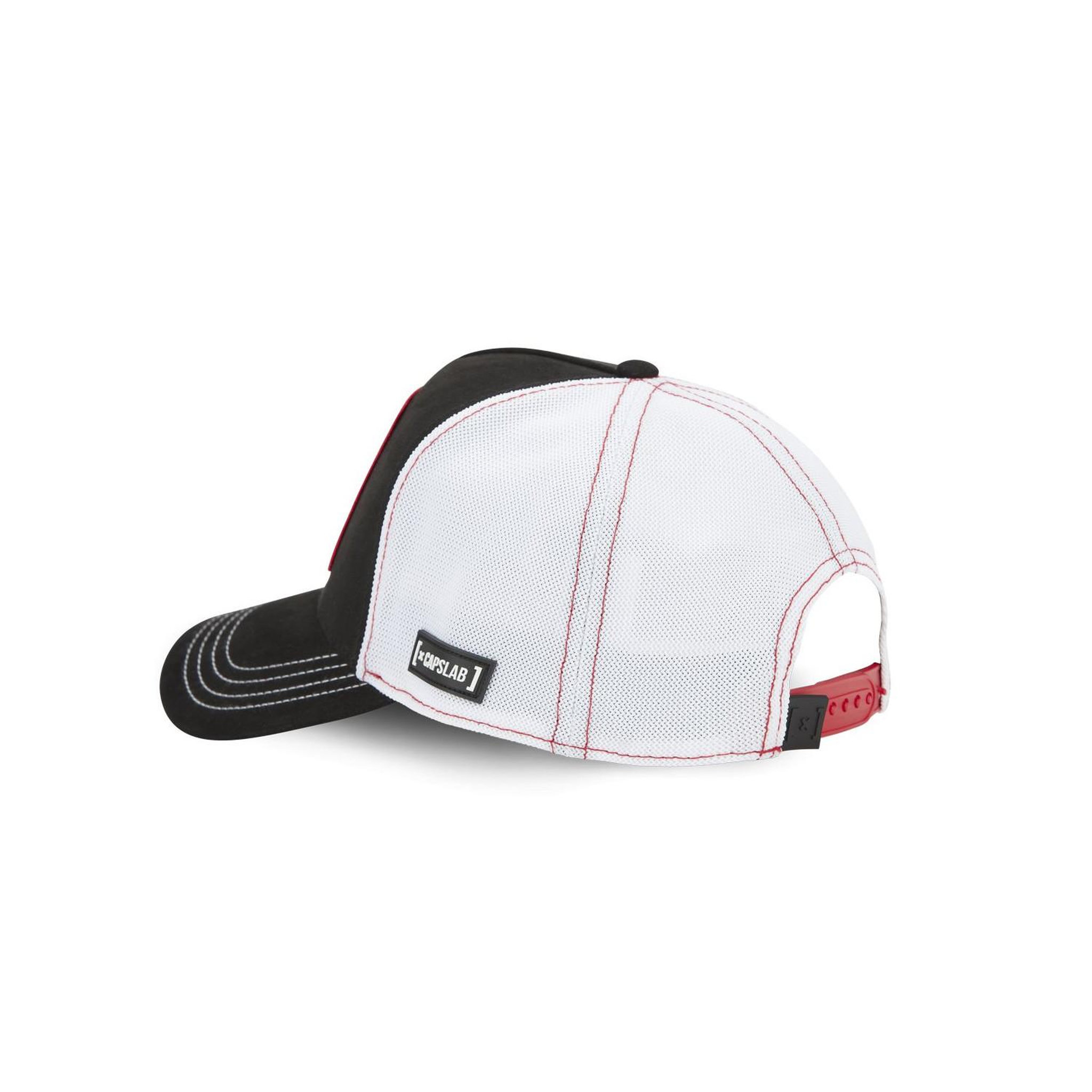 Voir la diapositive 5 : CAPSLAB Casquette trucker premium en suédine avec filet DC Comics Queen