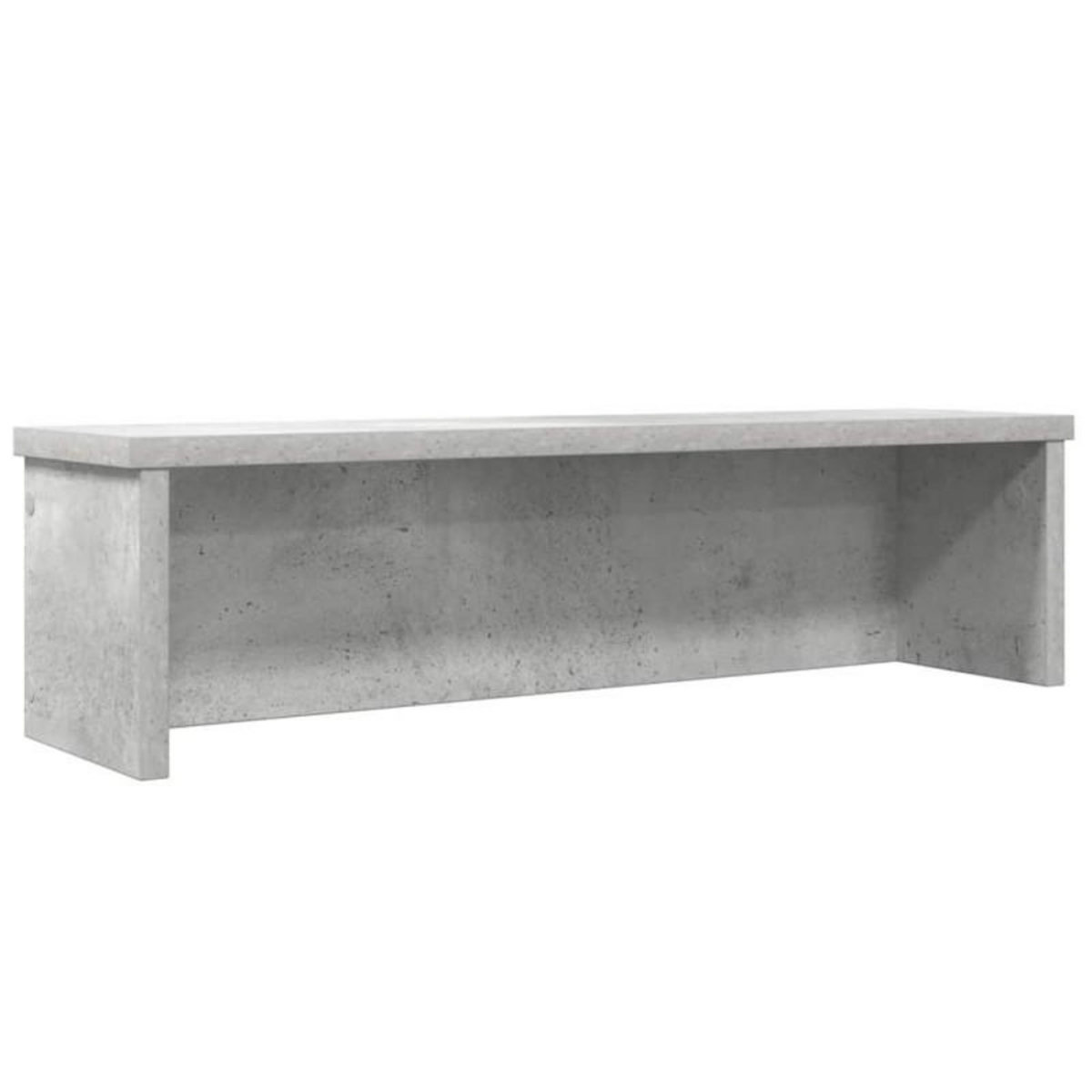 VIDAXL Étagère de cuisine empilable gris béton 60x15x16 cm