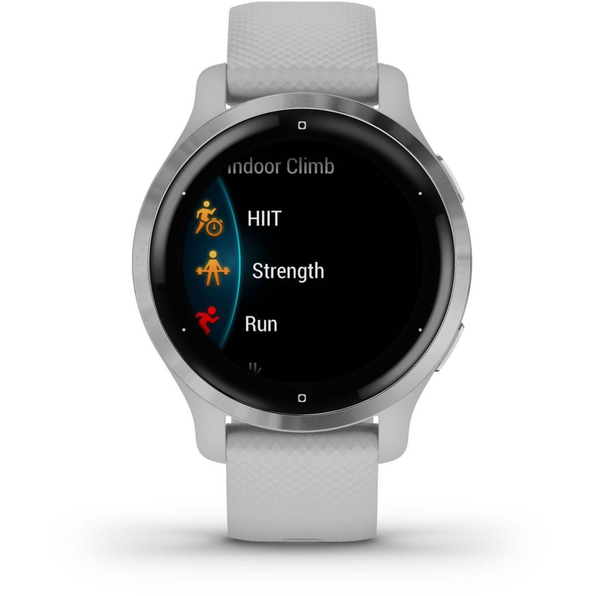 Voir la diapositive 5 : GARMIN Montre sport Venu 2S Silver avec bracelet gris clair
