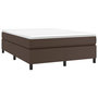 Voir la diapositive 3 : VIDAXL Cadre de lit sans matelas marron 140x200 cm similicuir