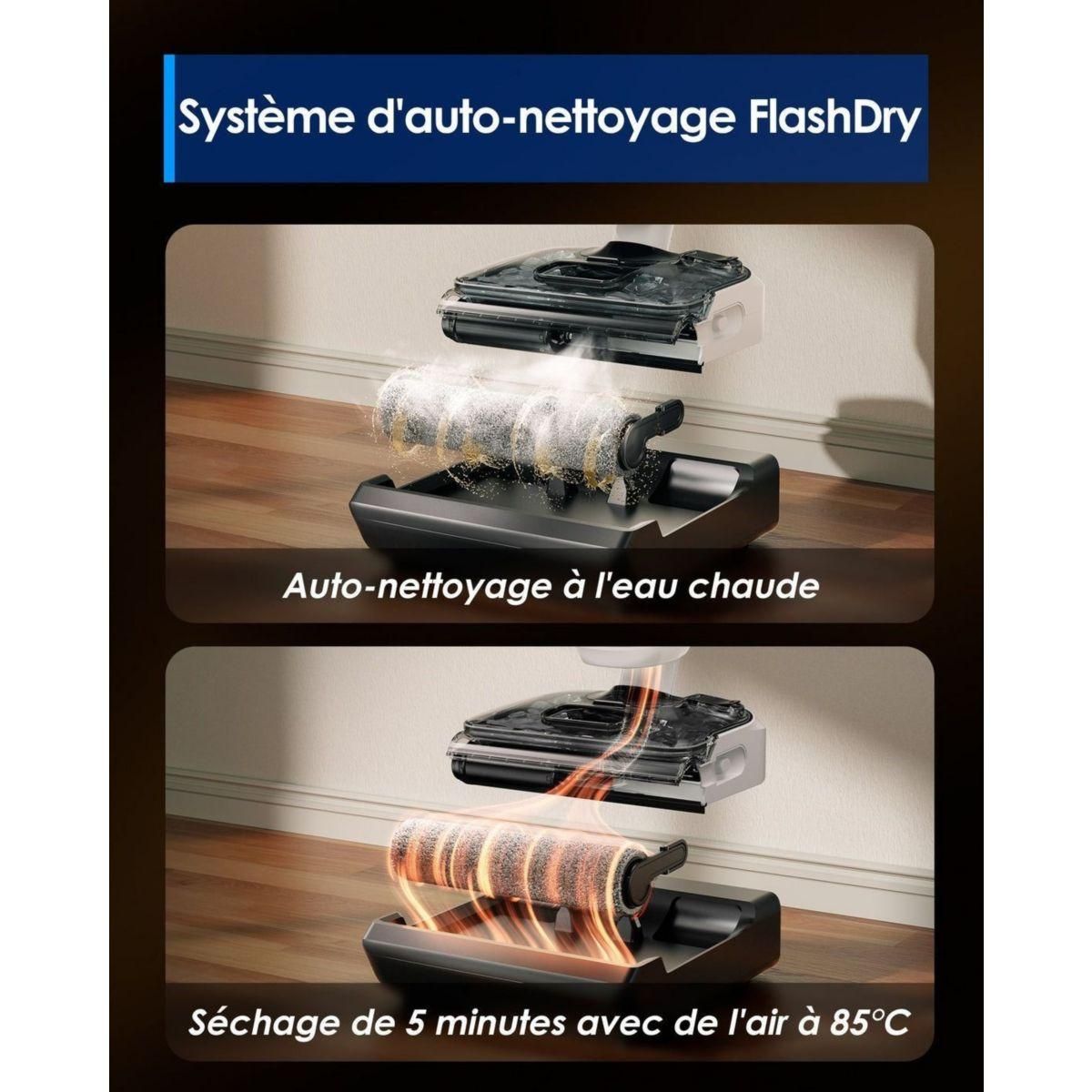 TINECO Aspirateur laveur Switch S6 Stretch Plus