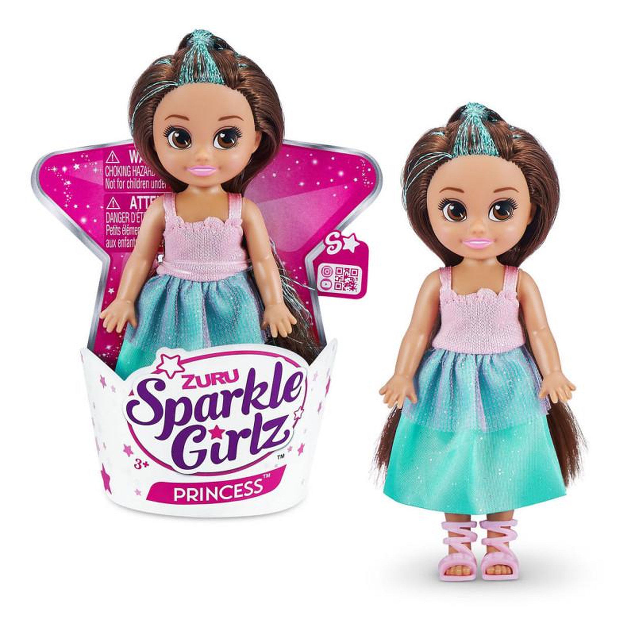 Voir la diapositive 2 : ZURU ZURU Sparkle Girlz Princess Cupcake 10015TQ3-2022