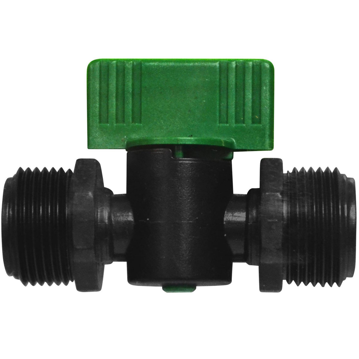 Jardibric Raccord vanne d'arrêt M3/4&rdquo,x M3/4&rdquo, Jardibric