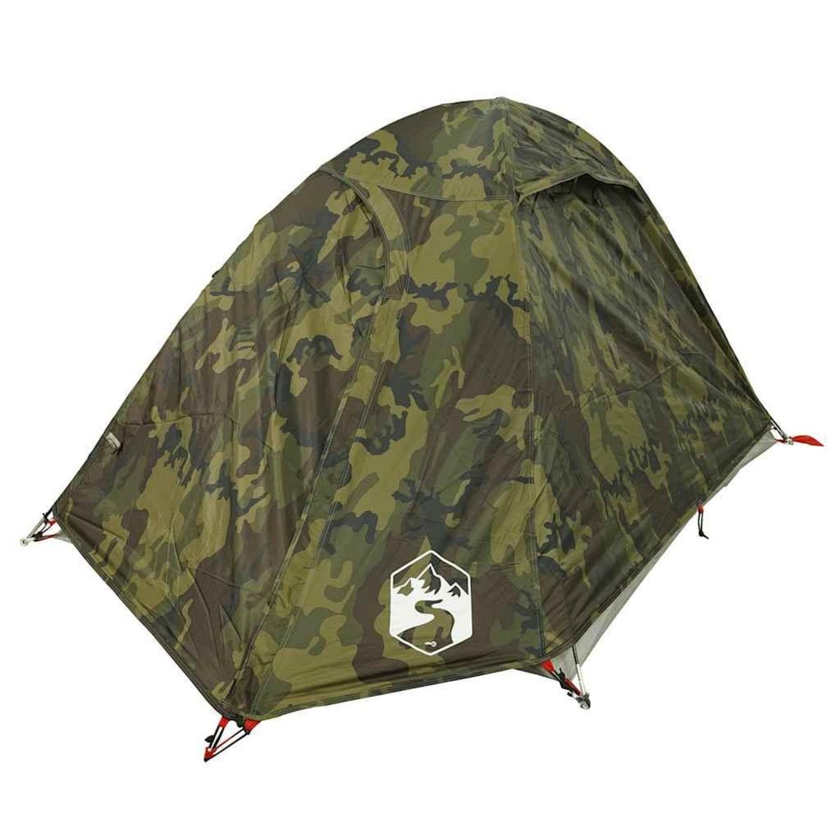 VIDAXL Tente de camping a dome 2 personnes camouflage impermeable