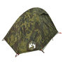 Voir la diapositive 5 : VIDAXL Tente de camping a dome 2 personnes camouflage impermeable