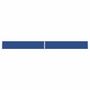 Voir la diapositive 2 : VIDAXL Auvent lateral retractable de patio 170x1200 cm Bleu