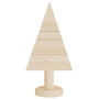 Voir la diapositive 4 : VIDAXL Arbres de Noël en bois pour decoration 2 pcs 30 cm pin massif