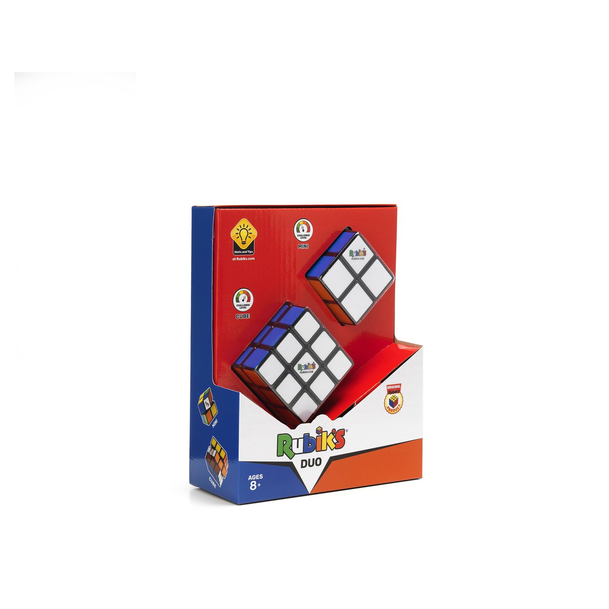 Voir la diapositive 2 : SPIN MASTER Jeu Rubik's Cube Coffret Duo 3x3 et 2x2