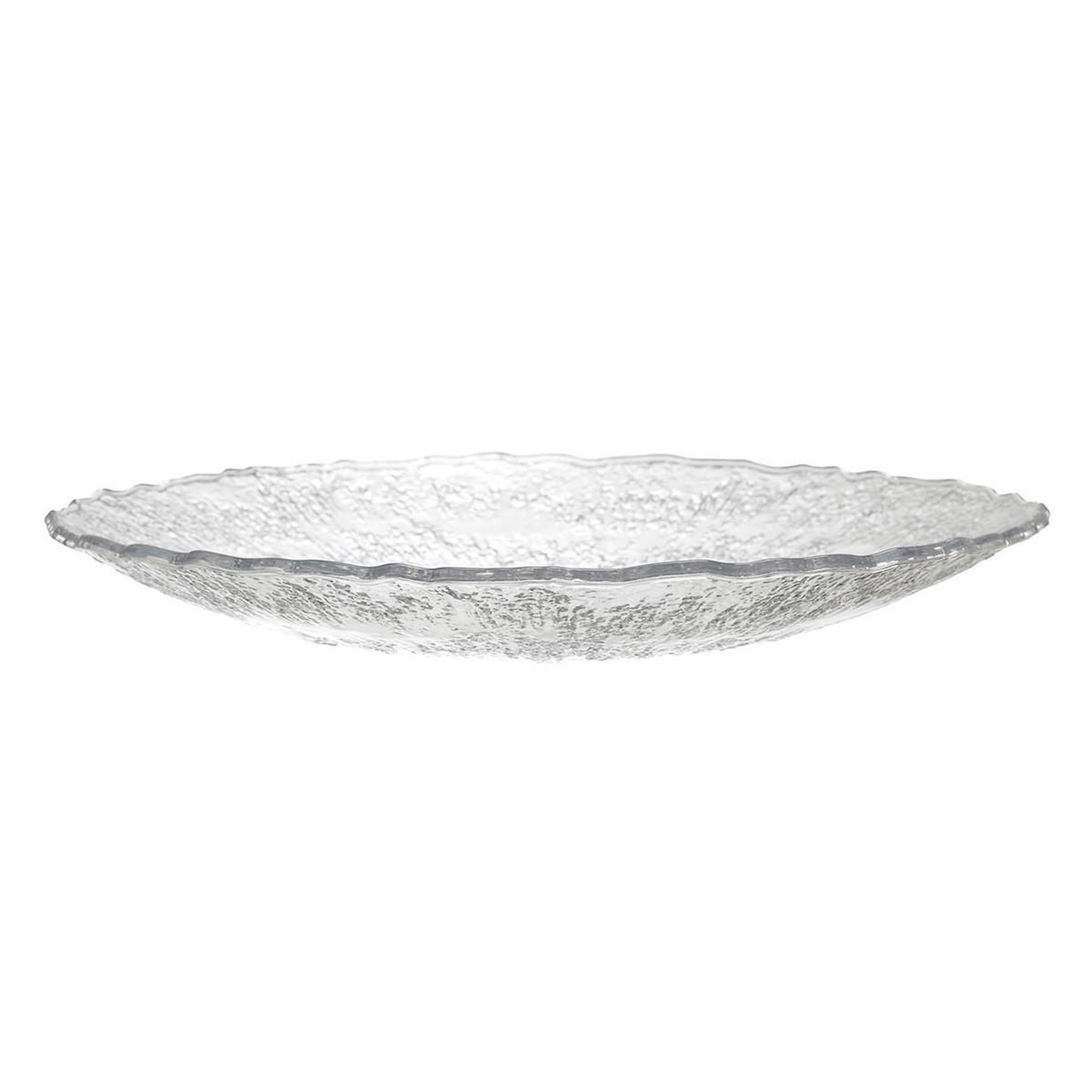 The Home Deco Factory Plateau design martelé  rogelio  42cm transparent