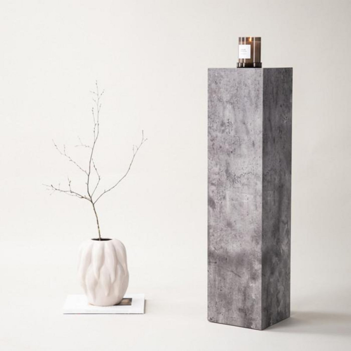 Paris Prix Sellette Décorative  Ramsvik  95cm Gris