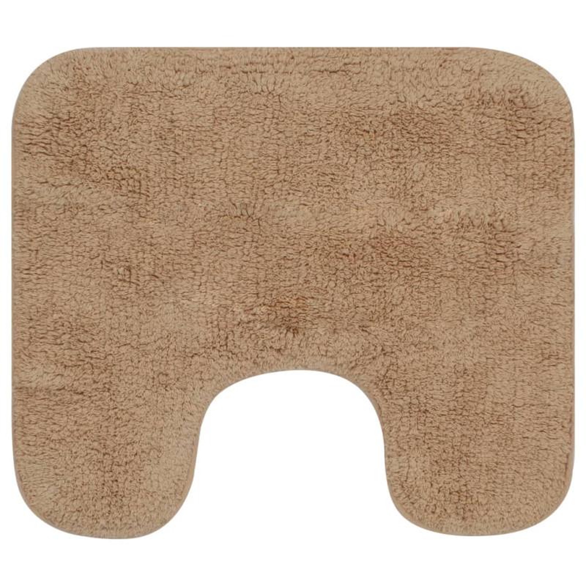 Voir la diapositive 3 : VIDAXL Jeu de tapis de salle de bain 3 pcs Tissu Beige