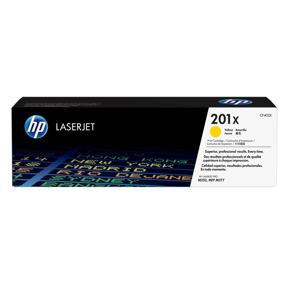 HP Toner Jaune 201X