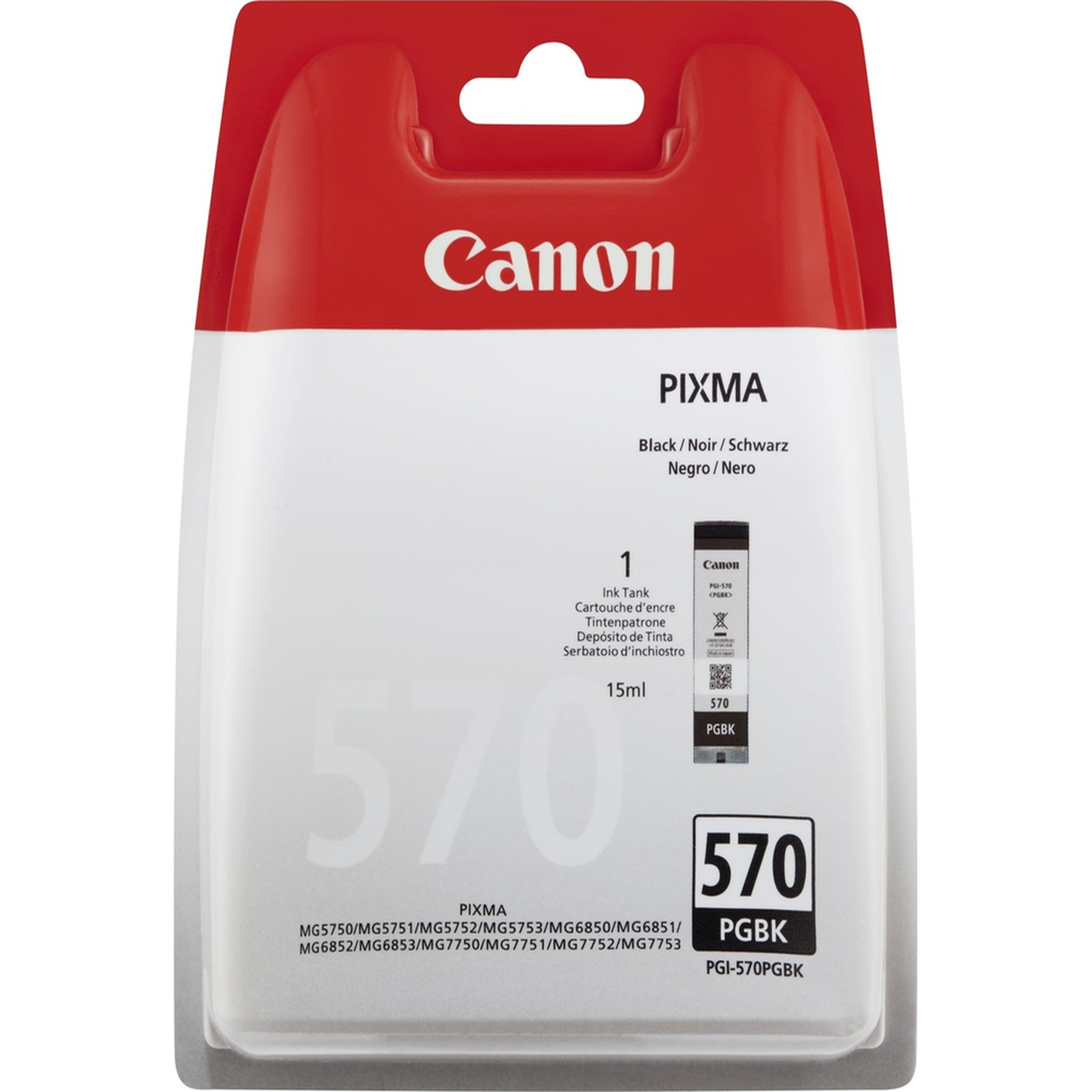CANON Cartouche d'encre N°570 - Noire