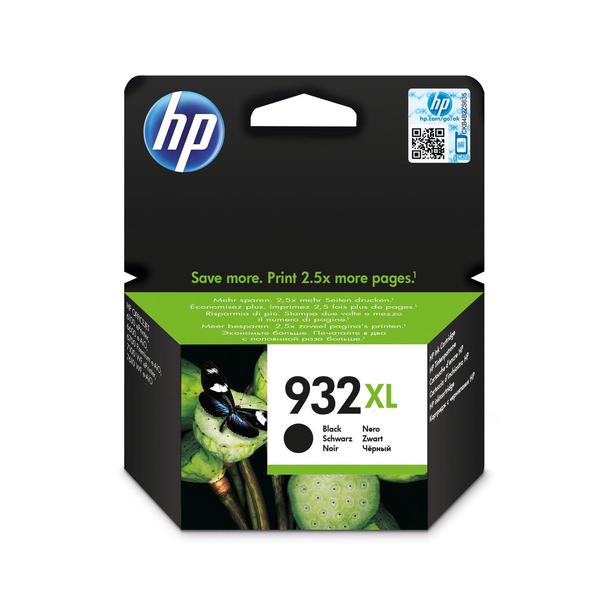 HP Cartouche Noir 932XL