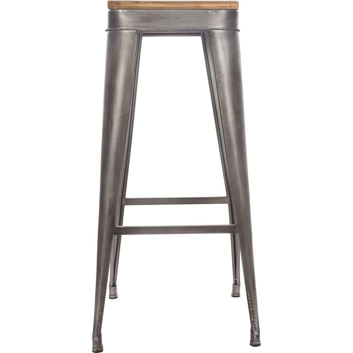 ATMOSPHERA Tabouret de bar en métal Joris - H. 80 cm