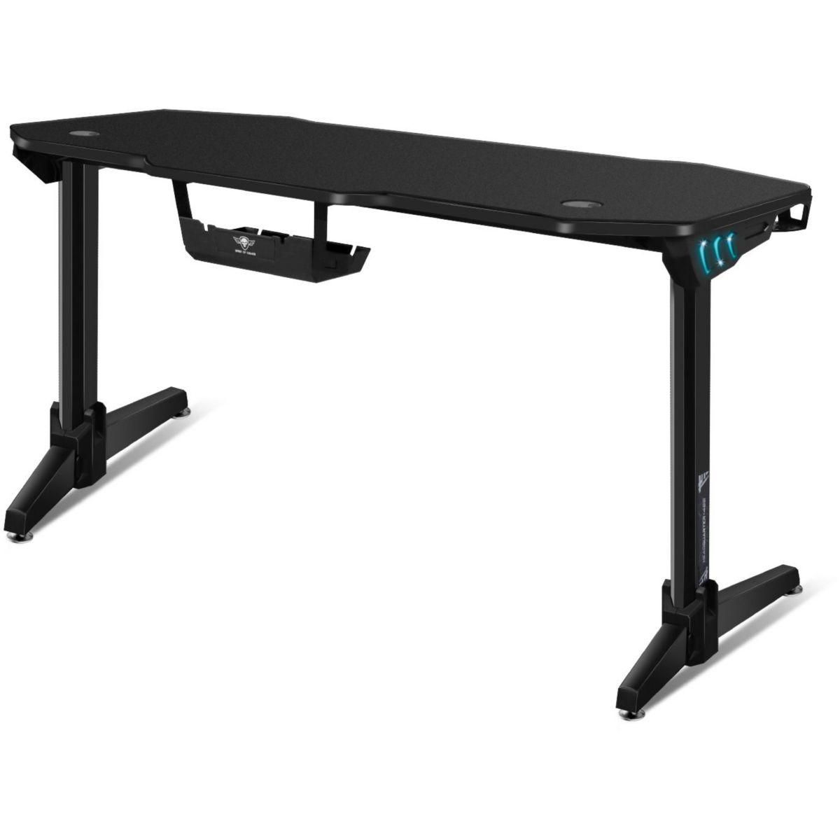 SPIRIT Of GAMER Bureau gamer HEADQUARTER 400 - RGB - Grande tail