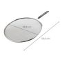 Voir la diapositive 3 : Fackelmann Ensemble de 2 Couvercles anti projection 28 cm Fackelmann Basic