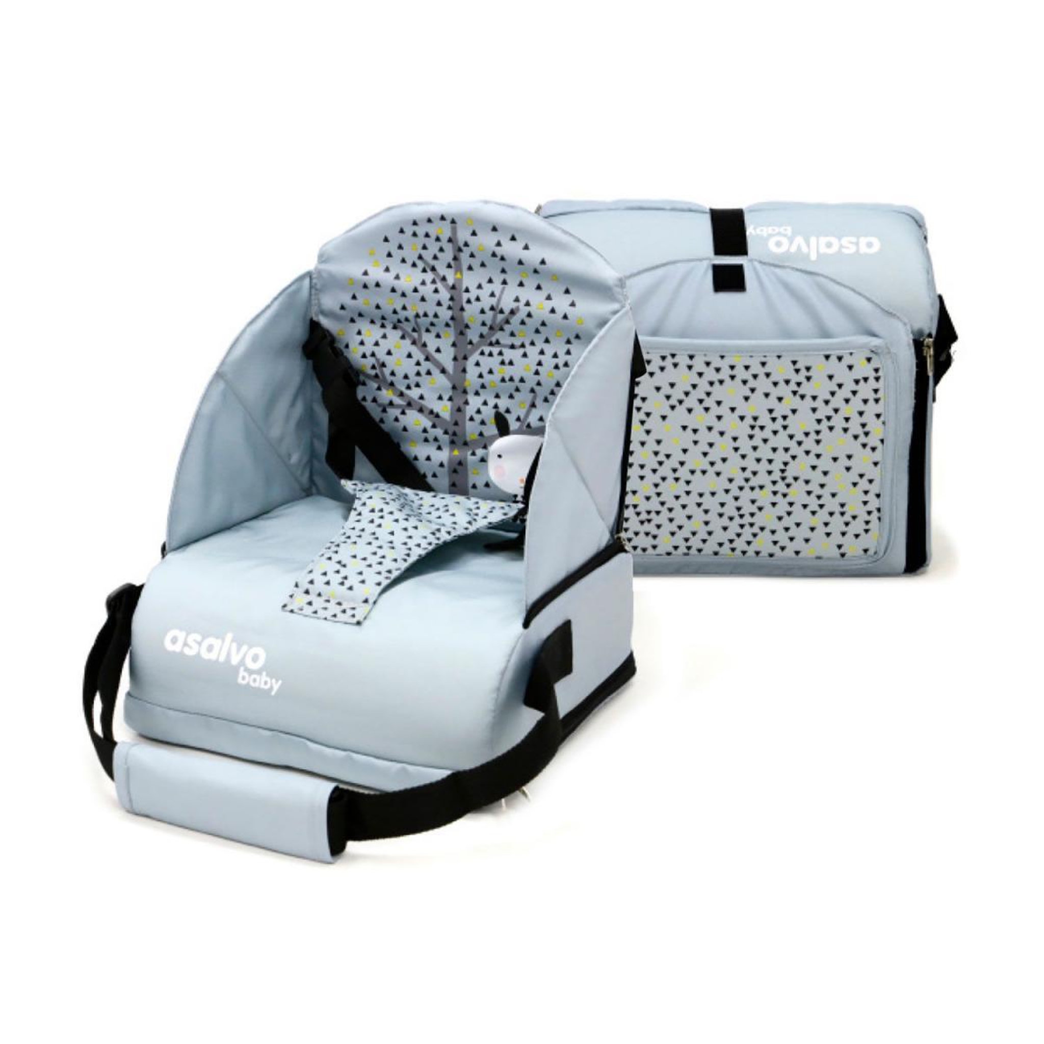 Voir la diapositive 3 : Asalvo Rehausseur Go Anywhere Nordic Gris