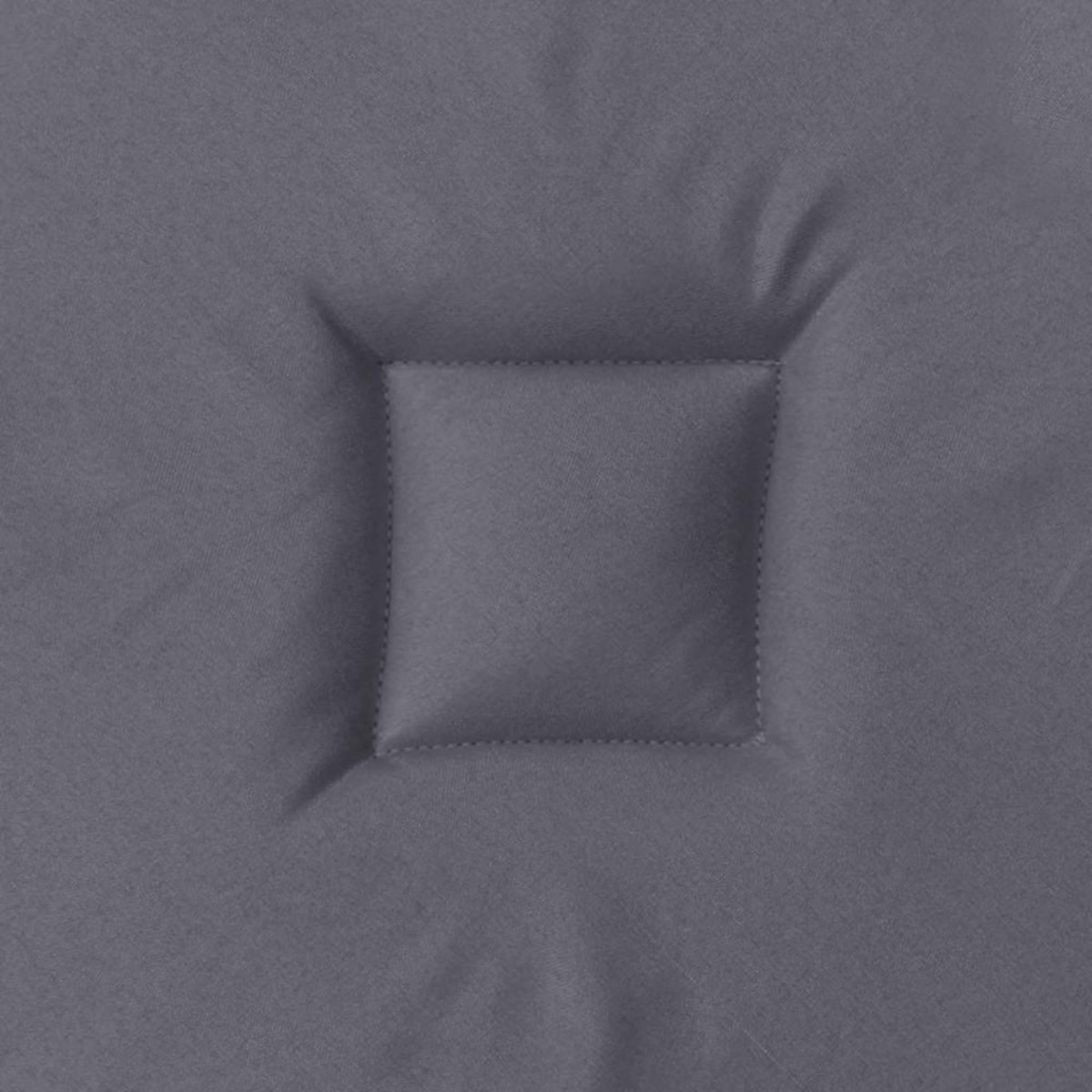 Douceur d'Intérieur Lot de 4 galettes de chaise à rabat coloris Béton