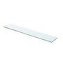 Voir la diapositive 2 : VIDAXL Panneaux d'etagere 2 pcs Verre Transparent 70x12 cm