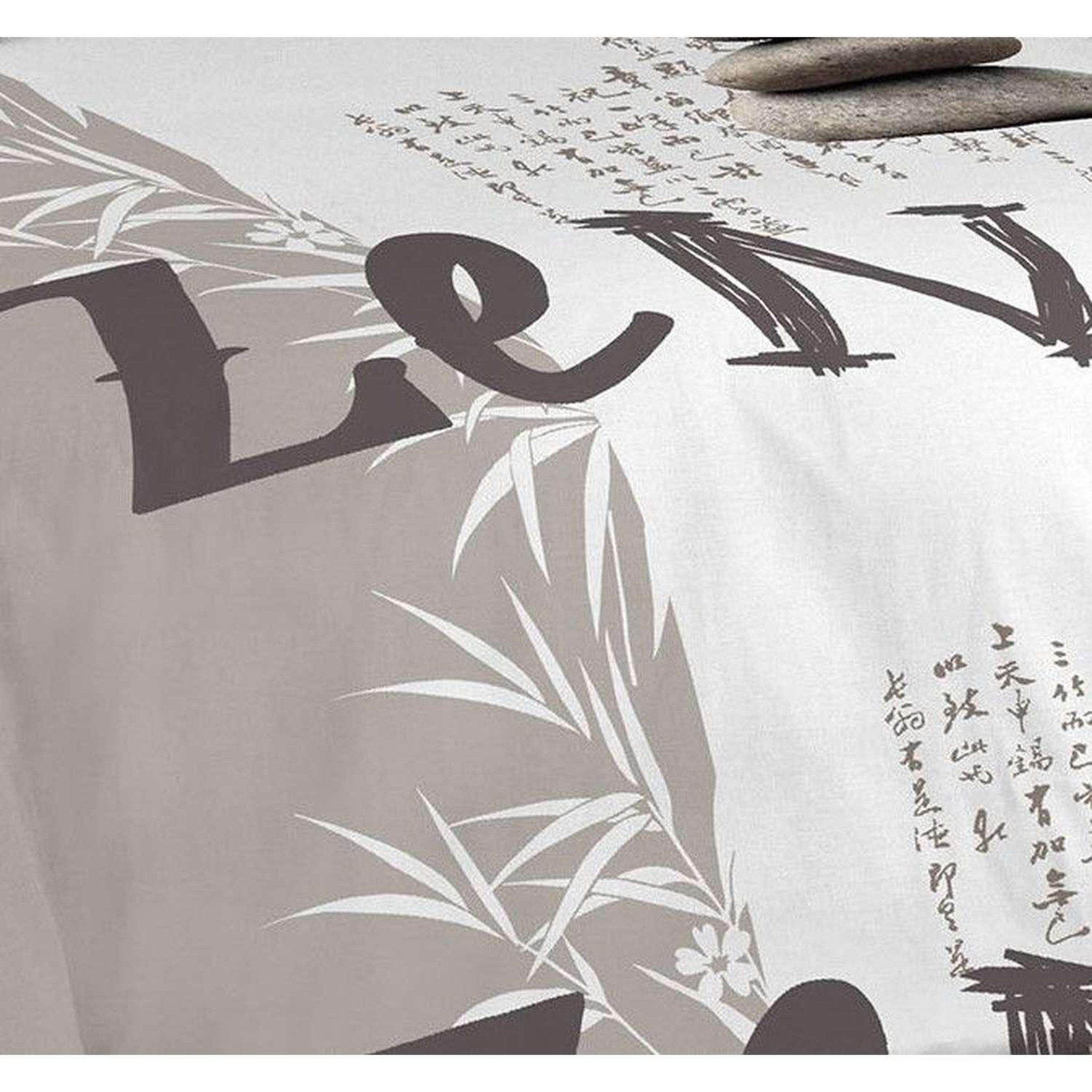 Voir la diapositive 2 : Douceur d'Intérieur Parure de lit noma - 100% coton - 220 x 240 cm