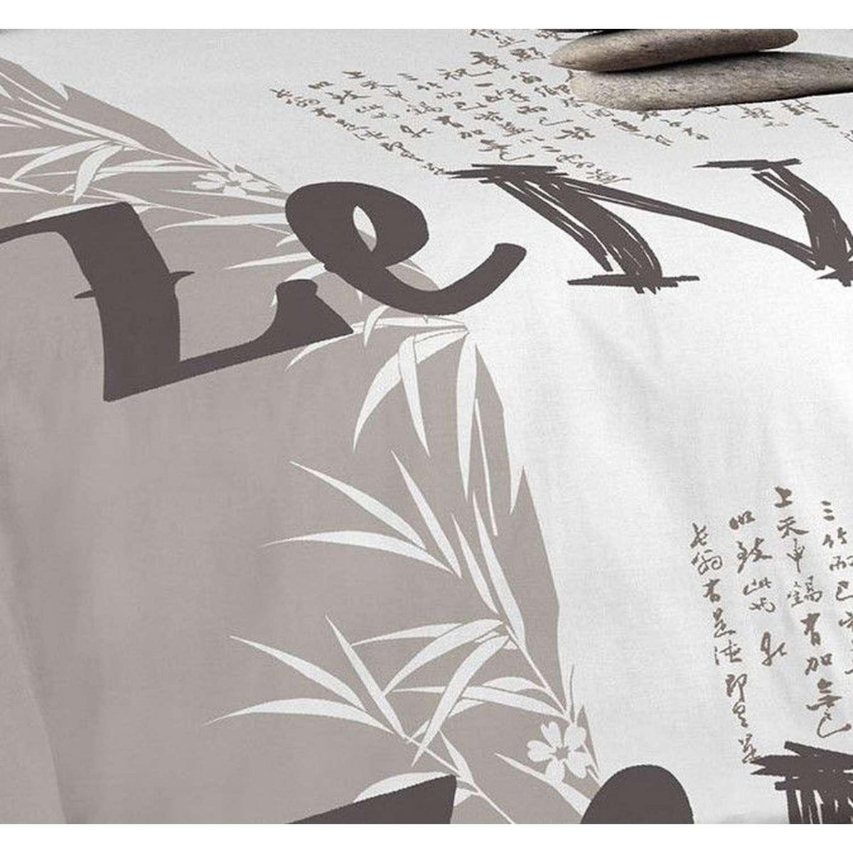 Douceur d'Intérieur Parure de lit NOMA - 100% coton - 220 x 240 cm