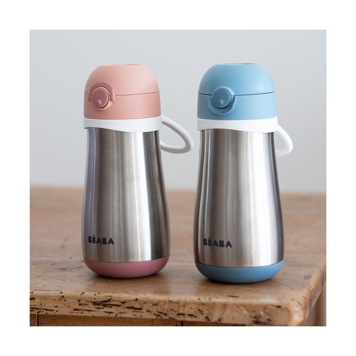 BEABA Tasse 350 ml et anse  windy blue