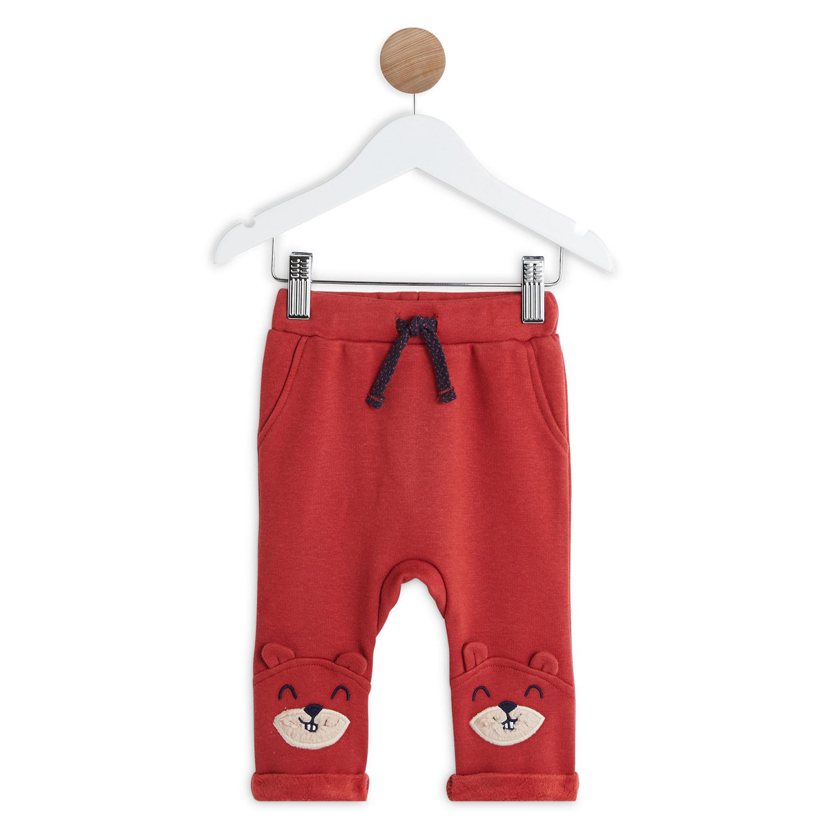 INEXTENSO Pantalon molleton ours bébé garçon