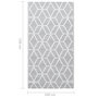 Voir la diapositive 6 : VIDAXL Tapis d'exterieur ARAKIL Gris 160x230 cm PP