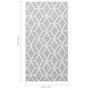 Voir la diapositive 6 : VIDAXL Tapis d'exterieur ARAKIL Gris 160x230 cm PP
