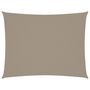 Voir la diapositive 2 : VIDAXL Voile de parasol tissu oxford rectangulaire 6x7 m taupe