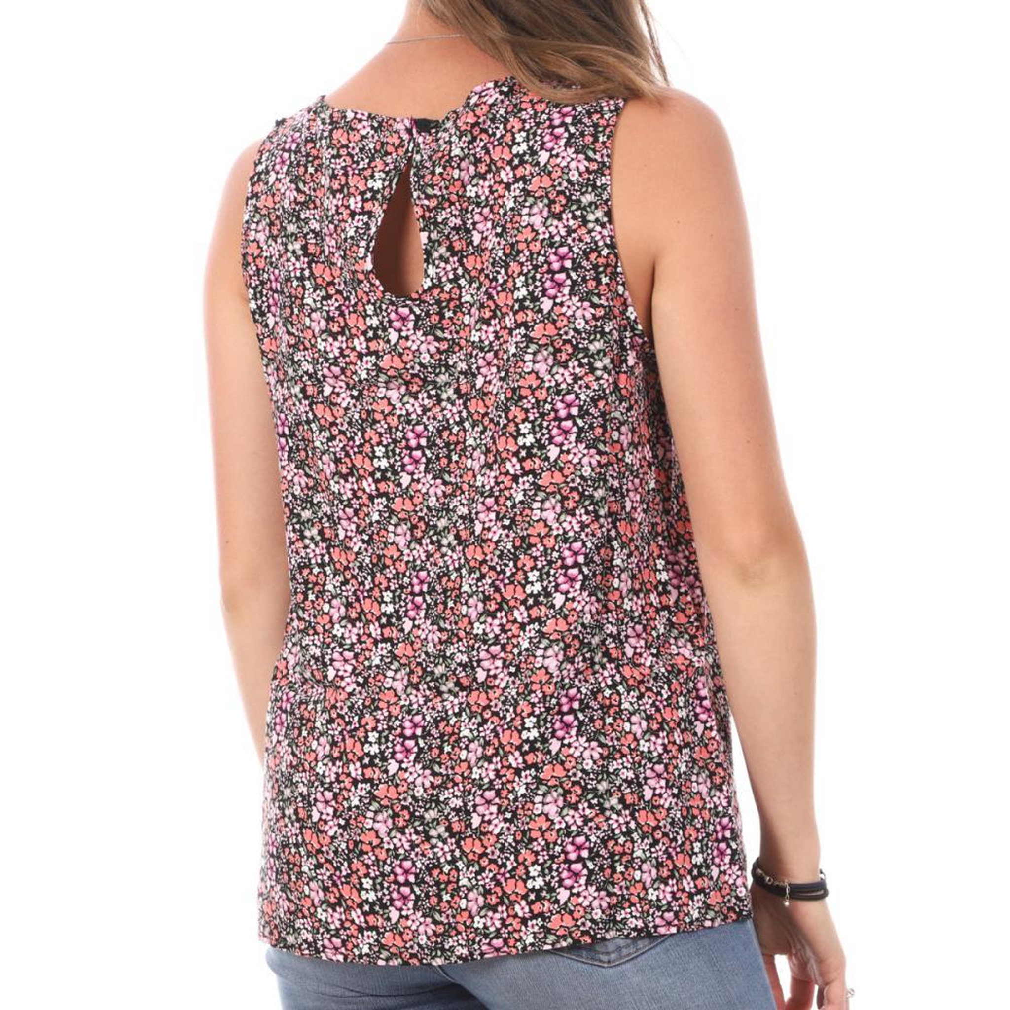 Voir la diapositive 2 : Vero Moda Débardeur Imprimé Rose/ Femme Vero Moda Easy