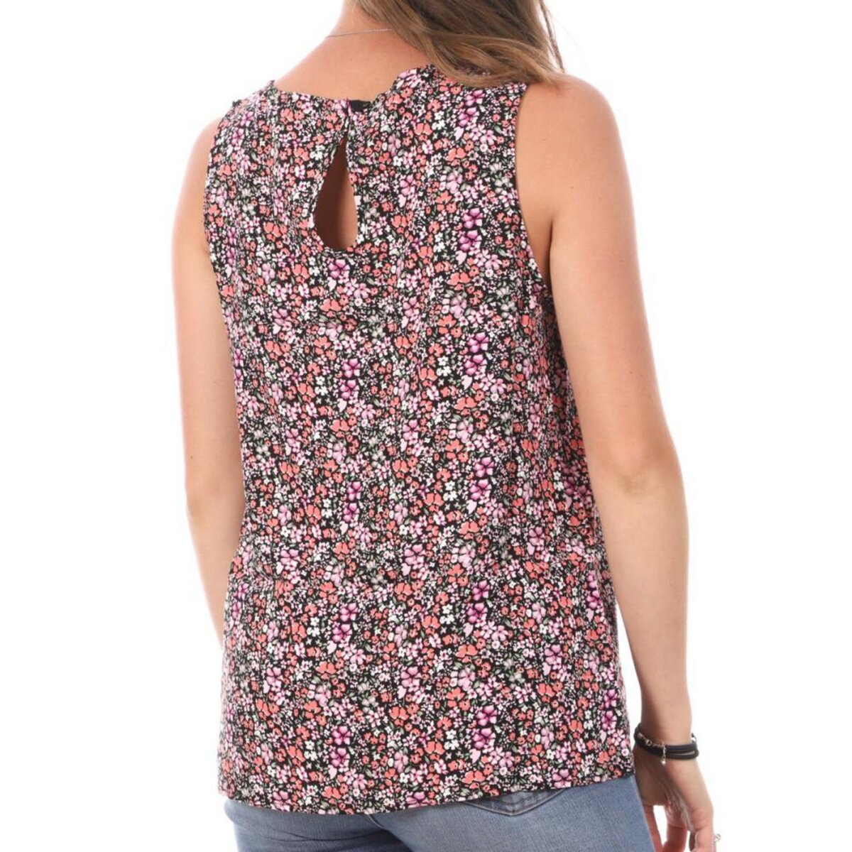 Vero Moda Débardeur Imprimé Rose/ Femme Vero  oda Easy