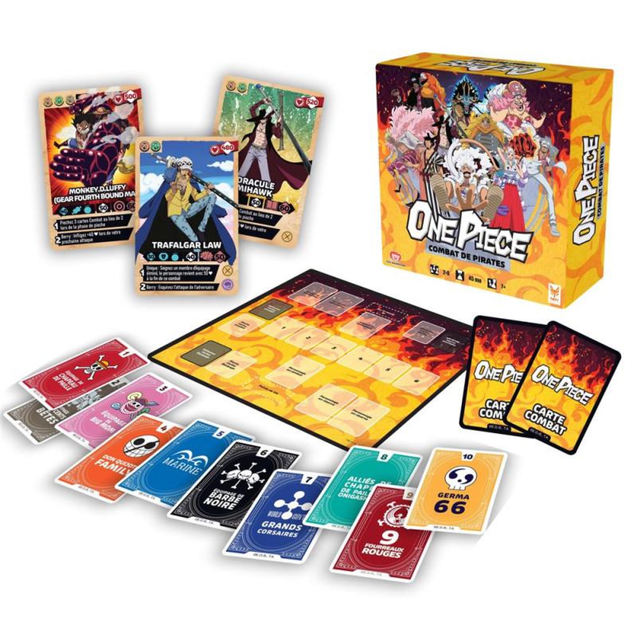 TOPI GAMES Jeu d'ambiance Topigames One Piece Combat de Pirates