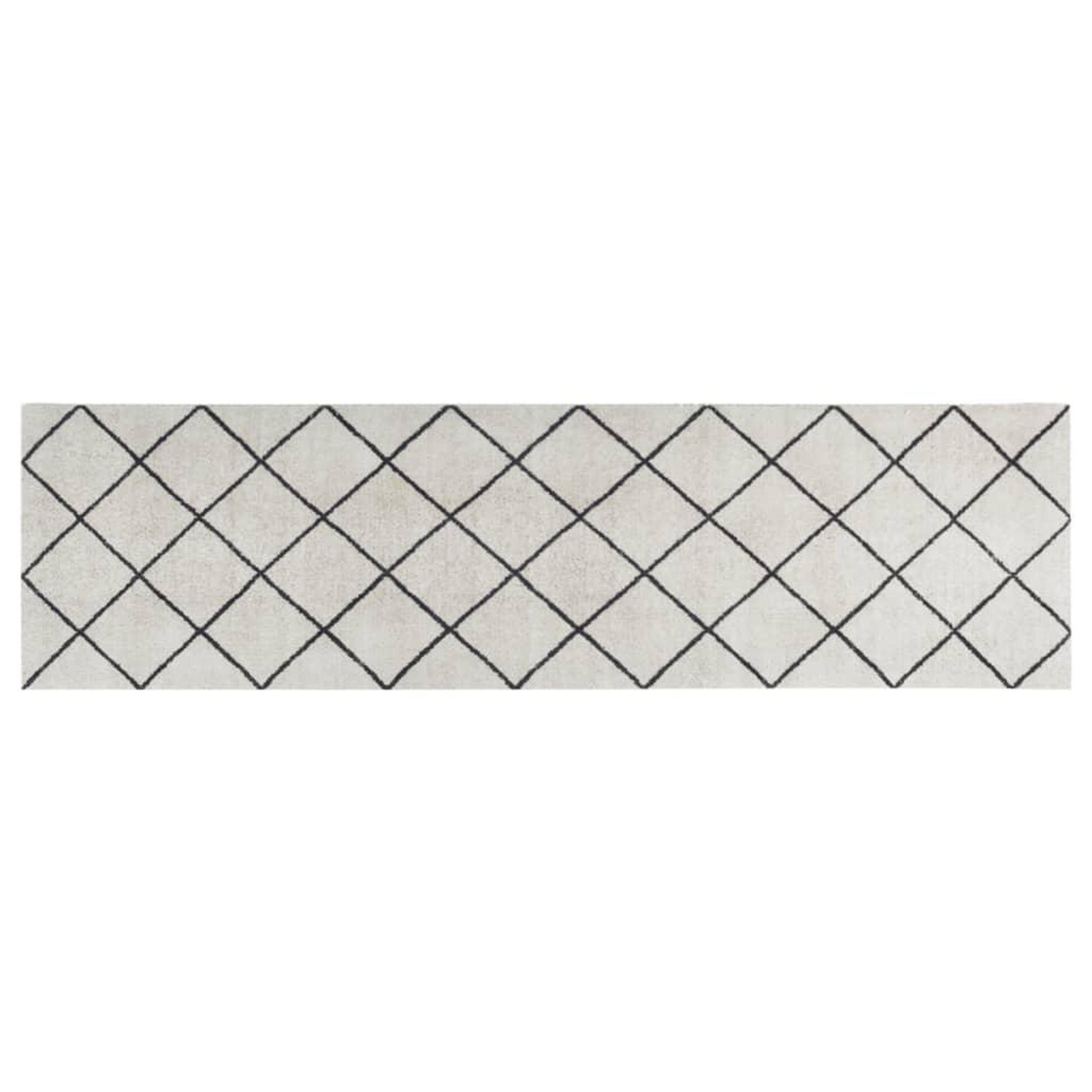 Voir la diapositive 2 : VIDAXL Tapis de cuisine lavable impression carree 45x150 cm velours