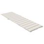 Voir la diapositive 4 : VIDAXL Coussin de chaise longue creme melange 200x50x4 cm tissu