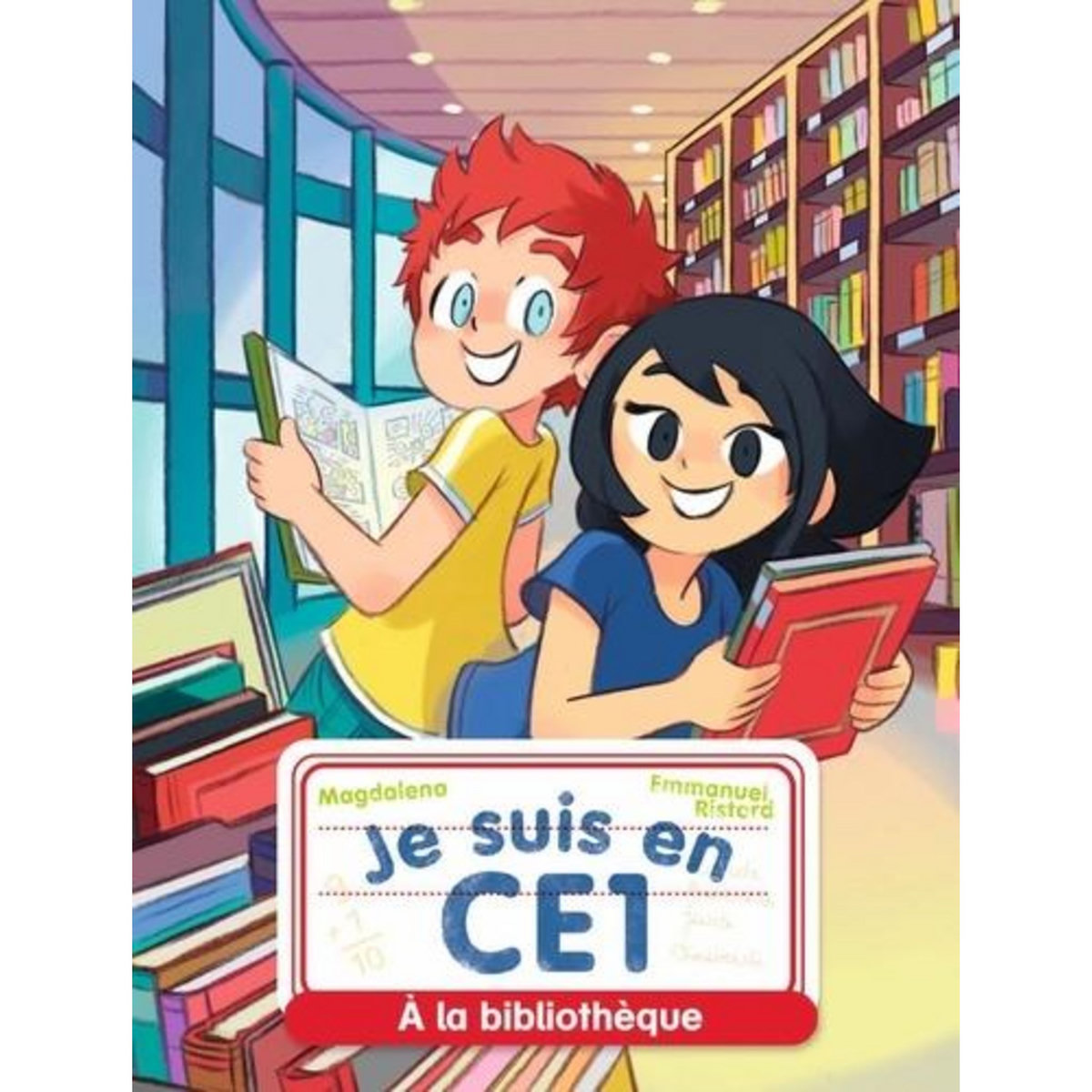 JE SUIS EN CE1 TOME 2 : A LA BIBLIOTHEQUE, Magdalena