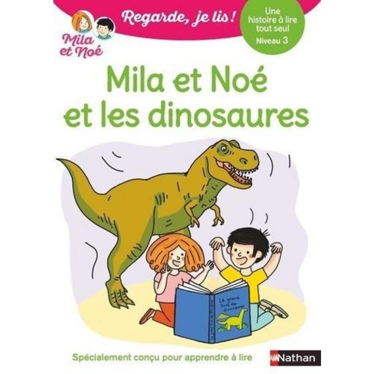 MILA ET NOE ET LES DINOSAURES. NIVEAU 3, Battut Eric