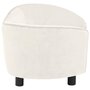 Voir la diapositive 4 : VIDAXL Canape pour chien Creme 69x49x40 cm Peluche