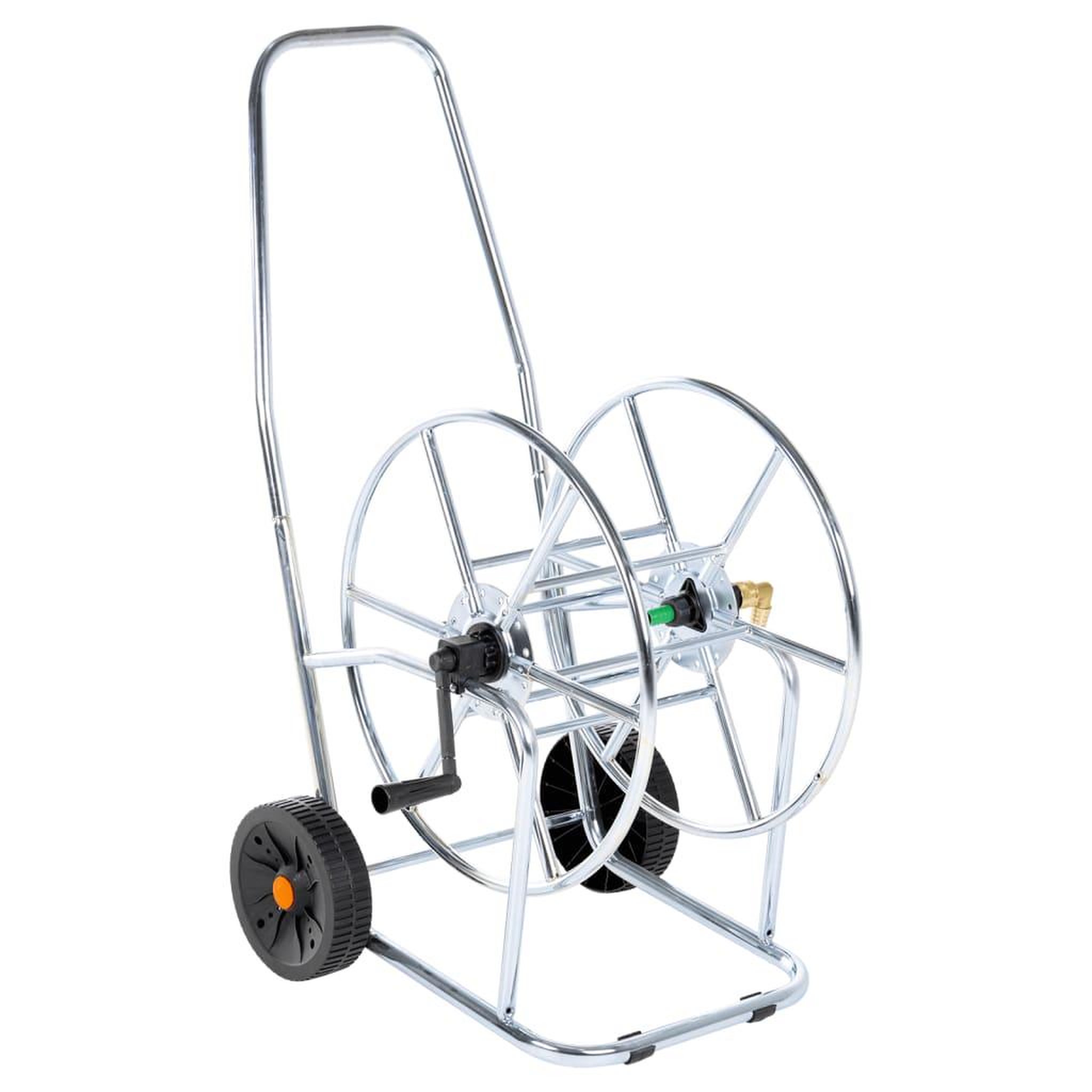 VIDAXL Chariot d'enrouleur pour tuyau de 80 m 3/4  acier