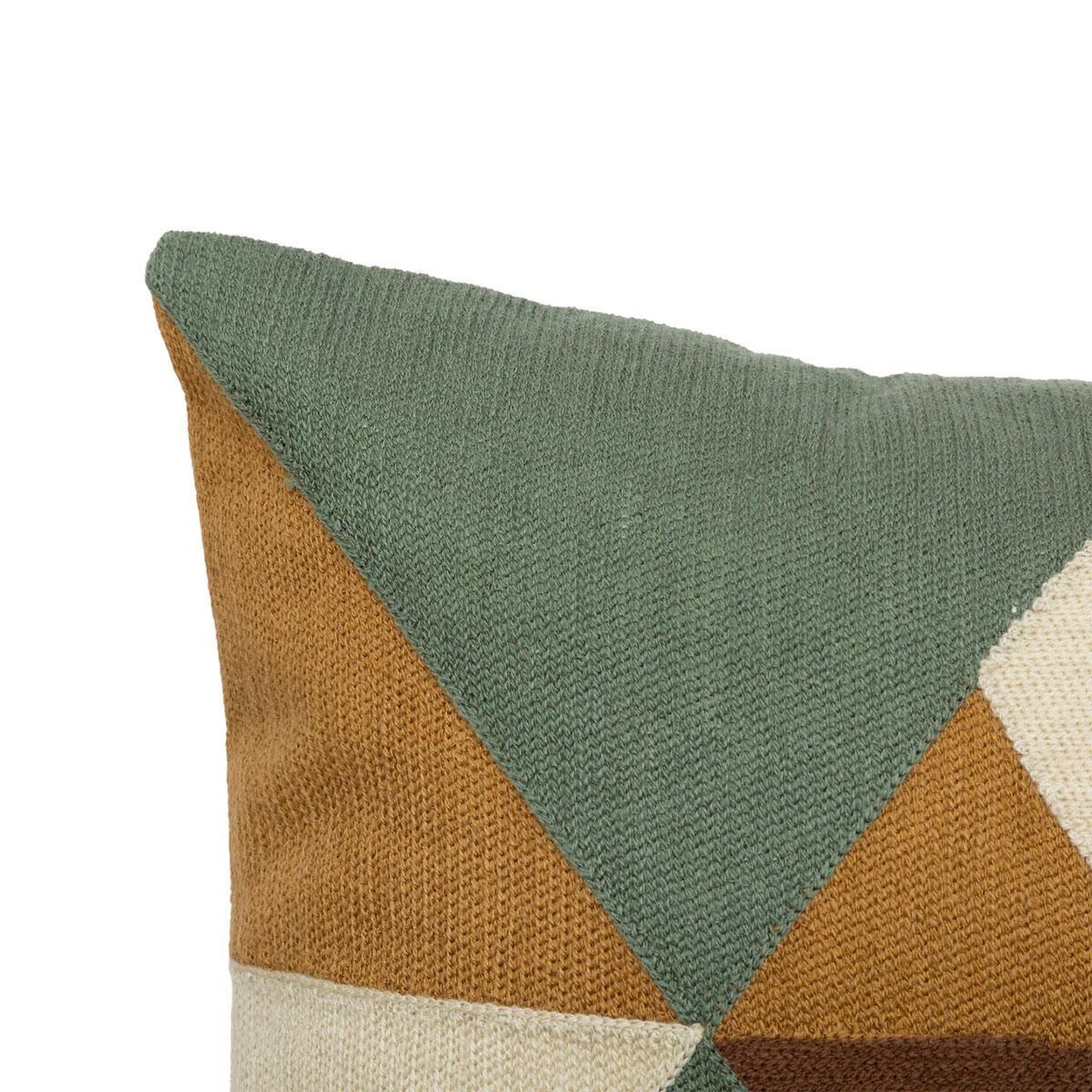 Voir la diapositive 2 : ATMOSPHERA Coussin déco imprimé  hary  30x50cm vert