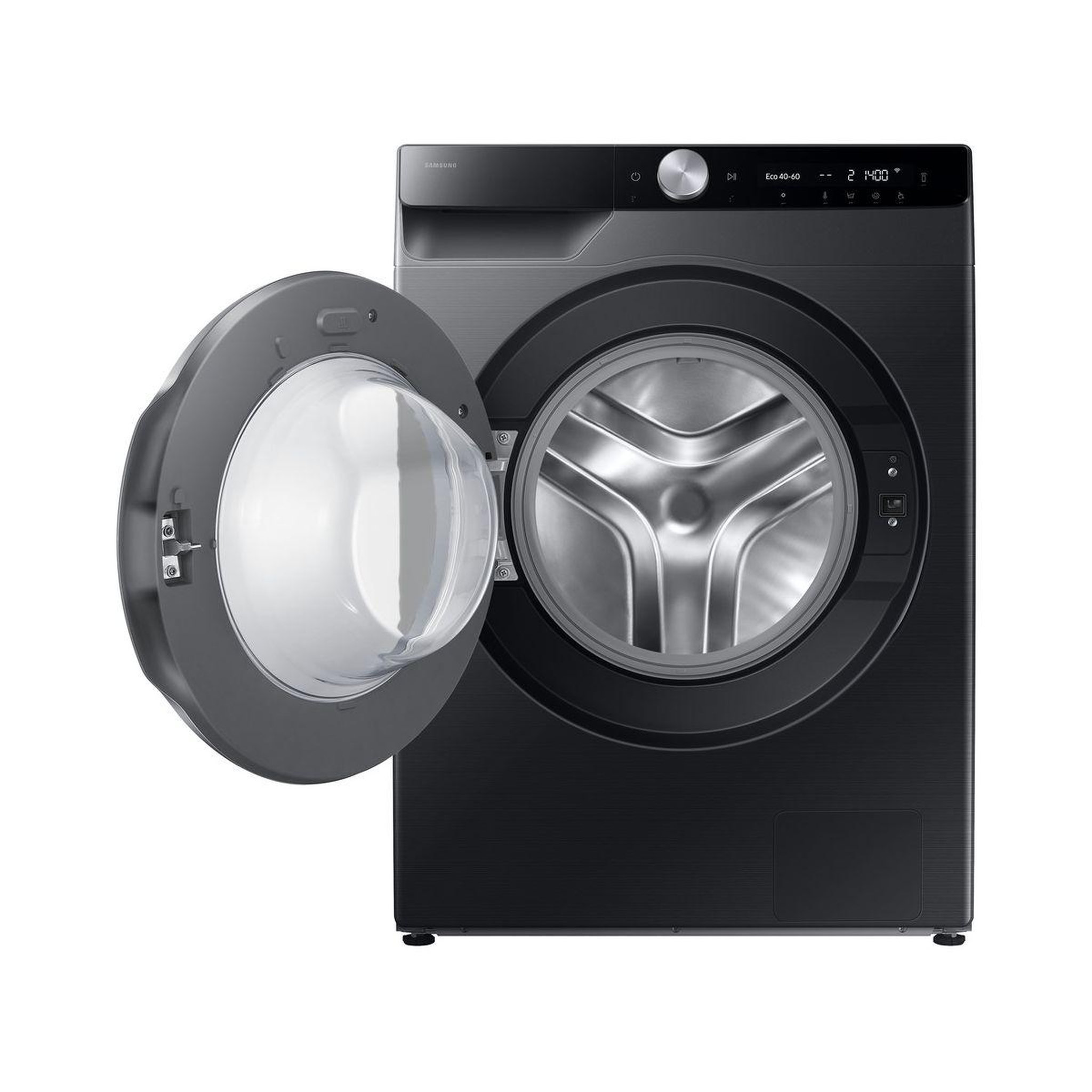Voir la diapositive 2 : Samsung Lave linge hublot ww10fg6u94lb - 10 kg - 1400 tr/min - classe a - moteur induction - autodosage - connecté wifi - noir