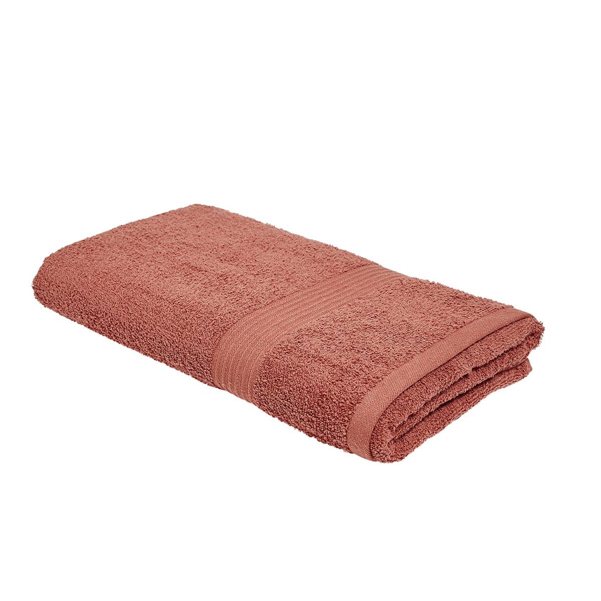 Voir la diapositive 2 : TODAY Drap de bain uni en coton 450 g/m²