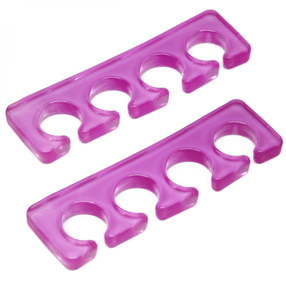 VIVEZEN Lot de 5 paires de séparateurs d'orteils en silicone