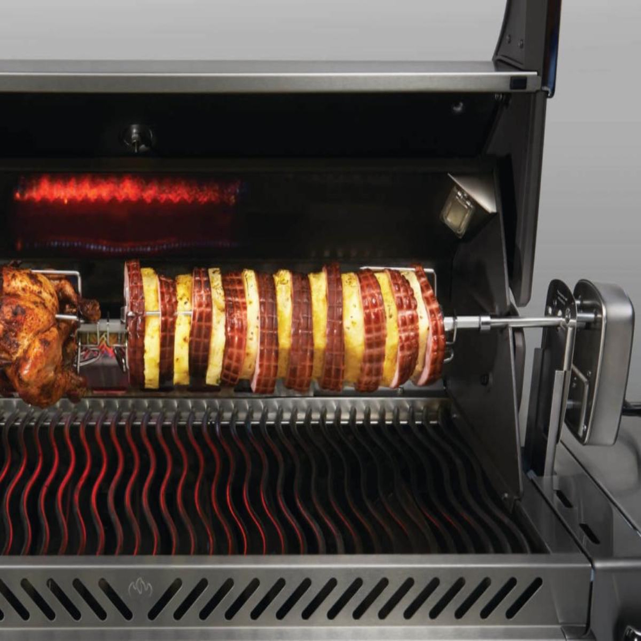 Voir la diapositive 2 : NAPOLEON Rôtissoire pour barbecue prestige pro500/lex485 - napoleon