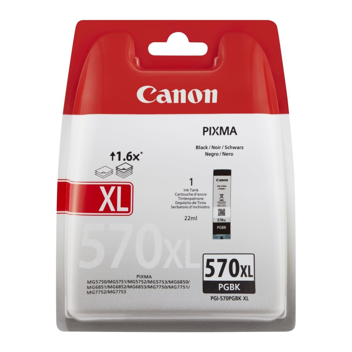 CANON Cartouche d'encre PGI-570 XL - Noir pas cher 