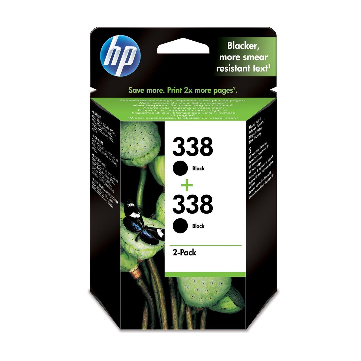 HP Cartouche Pack Noir 338