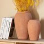 Voir la diapositive 3 : Paris Prix Vase Déco en Terre Cuite  Kaia  34cm Terracotta